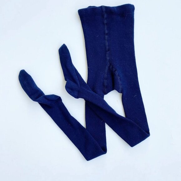 Hanna Andersson Blue Tights - Picture 5 of 7